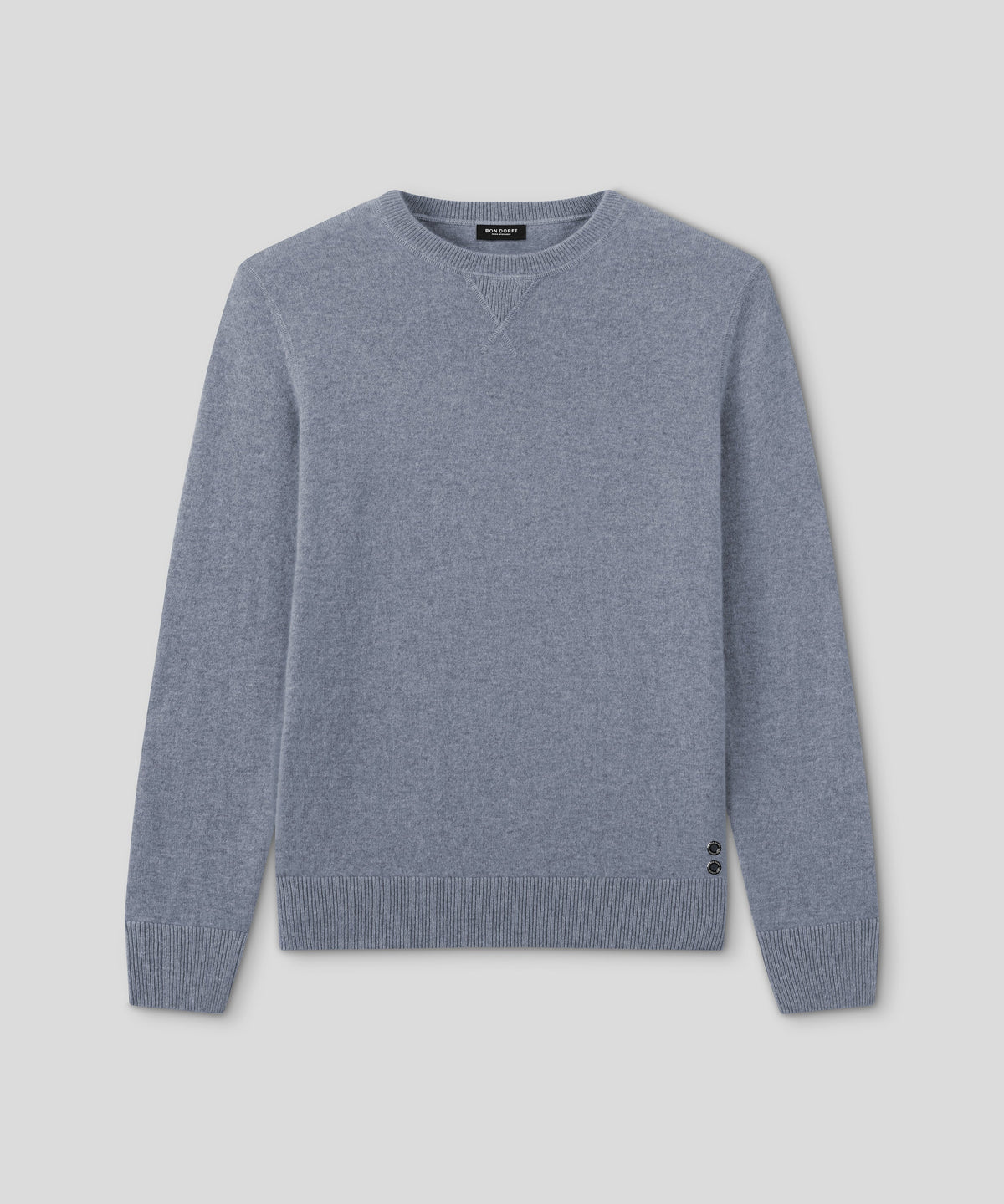 Cashmere Sweater: Glacial Blue