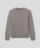 Wool Cashmere Sweater: Dusty Beige