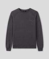 Organic Cotton Sweatshirt "DAD": Lava Grey