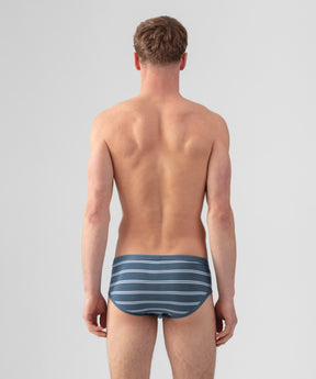 Y-Front Briefs w. Double Stripes: Bering Sea