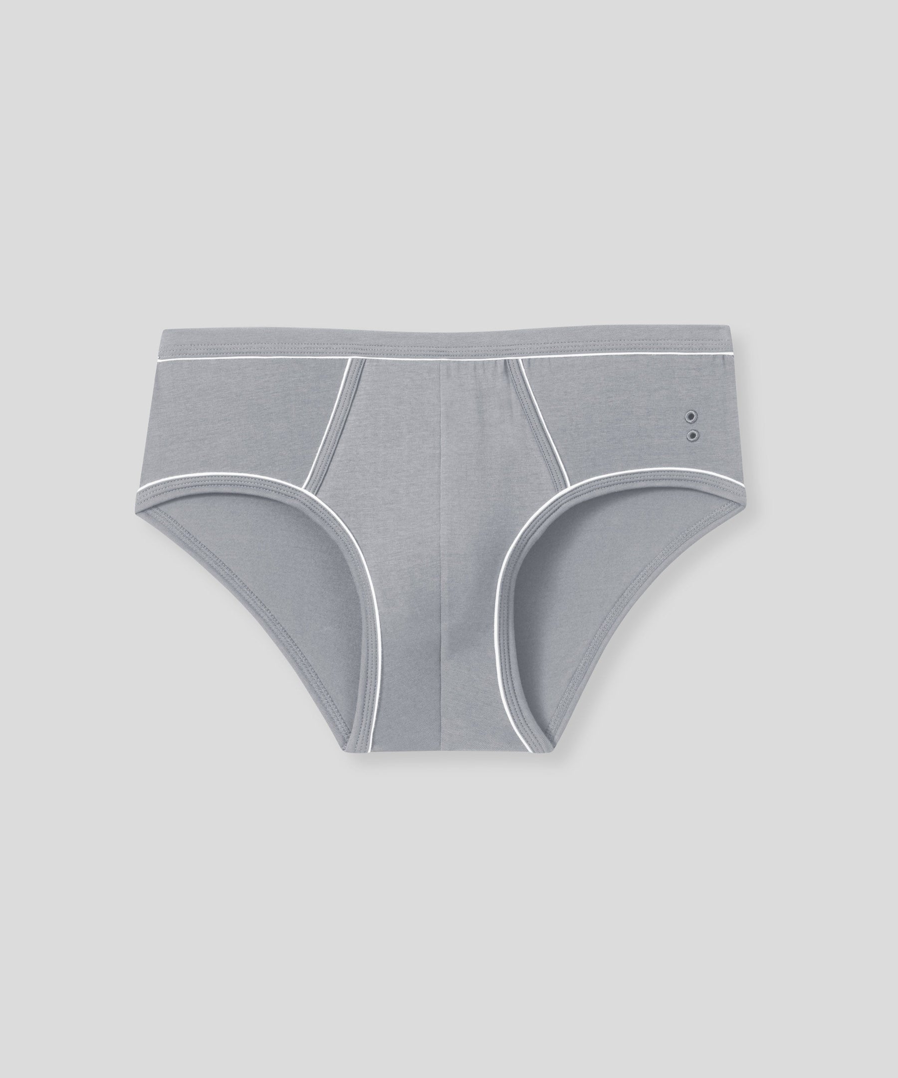 Y-Front Briefs w. Piping: Glacial Blue