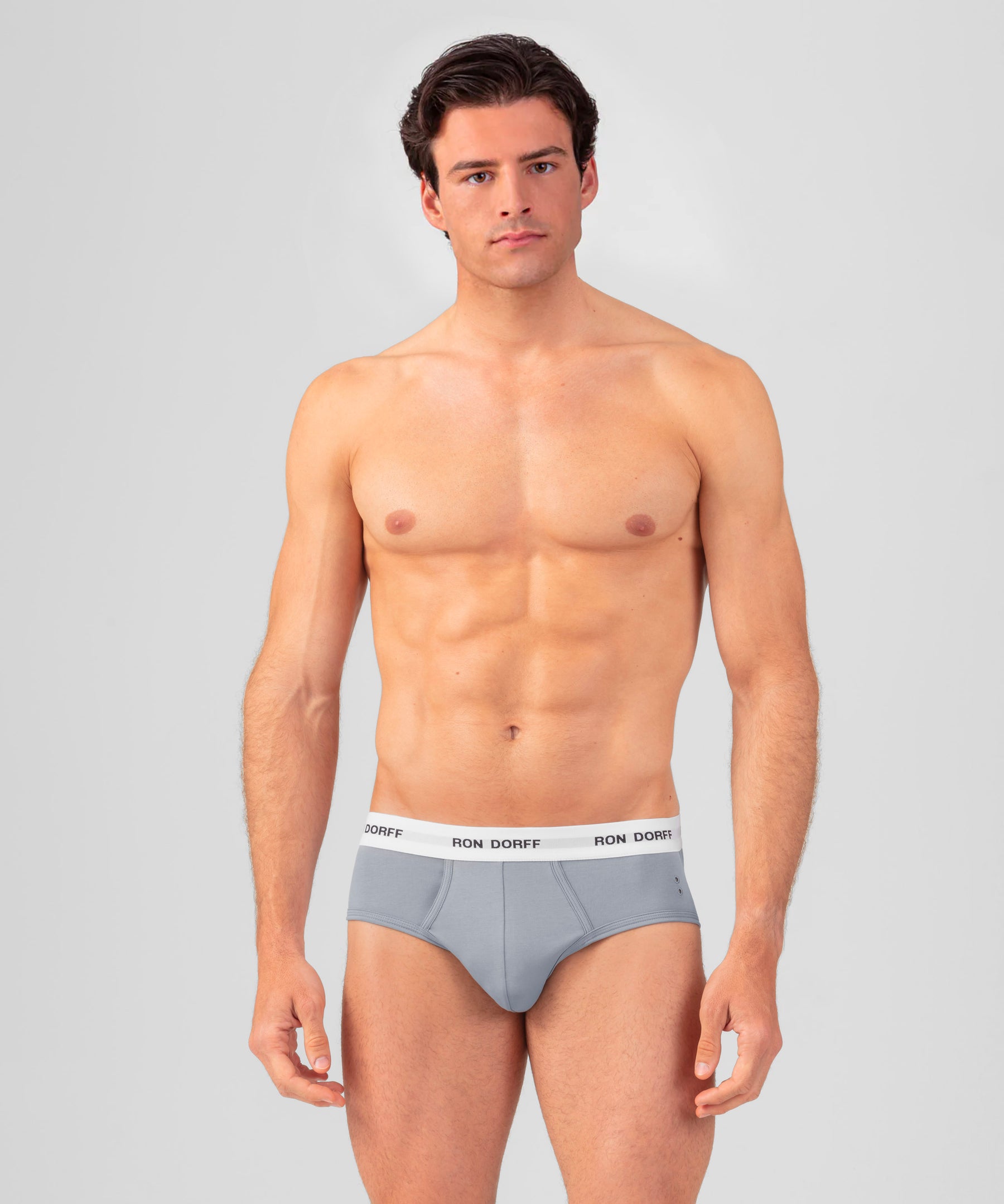 RON DORFF Y-Front Briefs: Glacial Blue