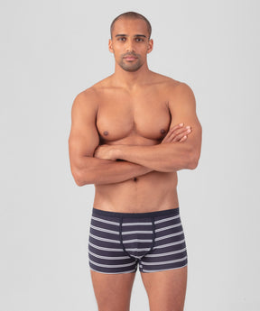 Boxer Briefs w. Double Stripes: Navy