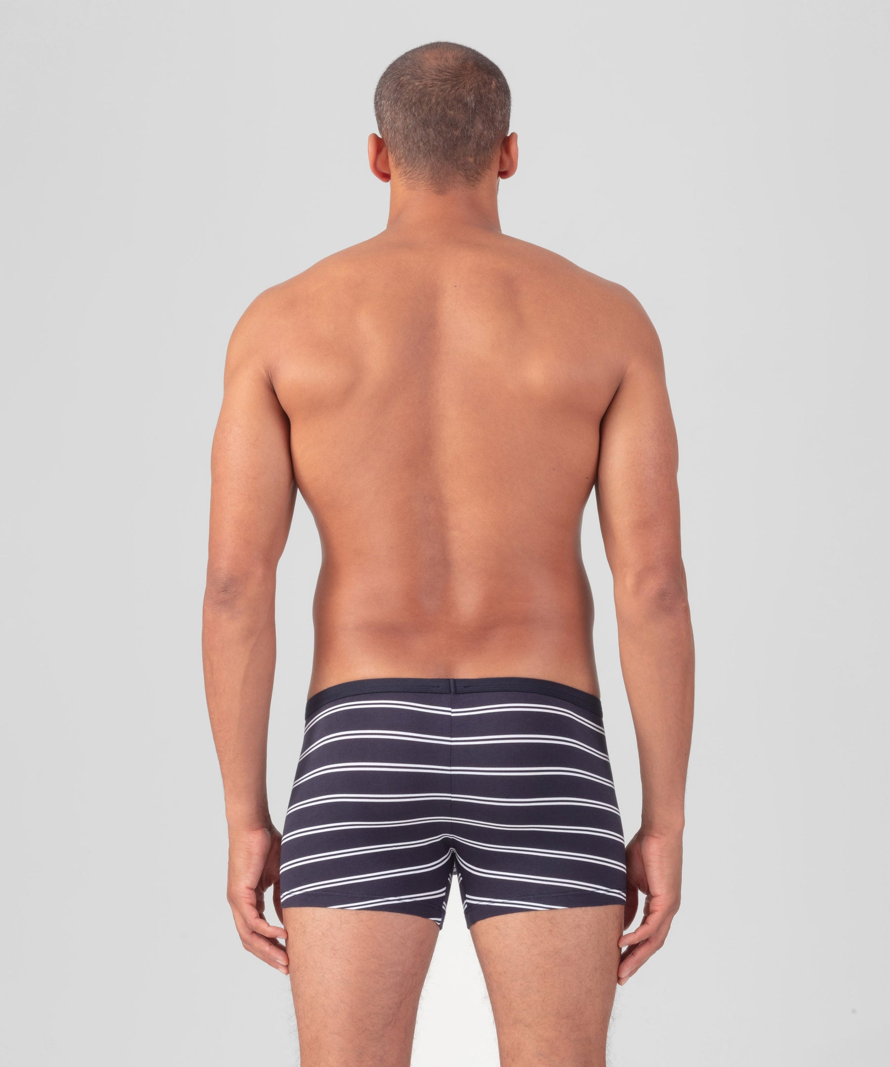 Boxer Briefs w. Double Stripes: Navy