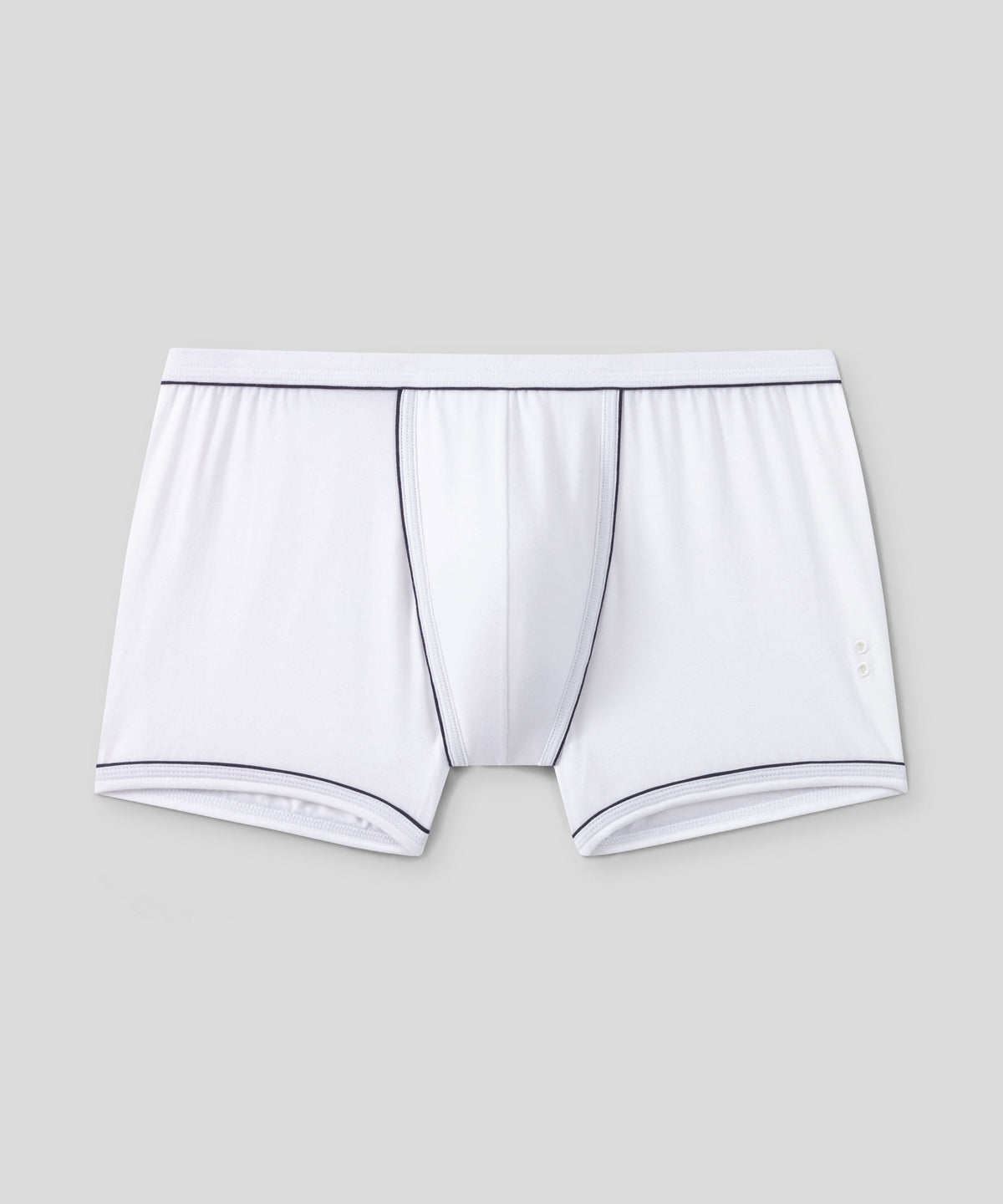 Boxer Briefs w. Piping: Optic White