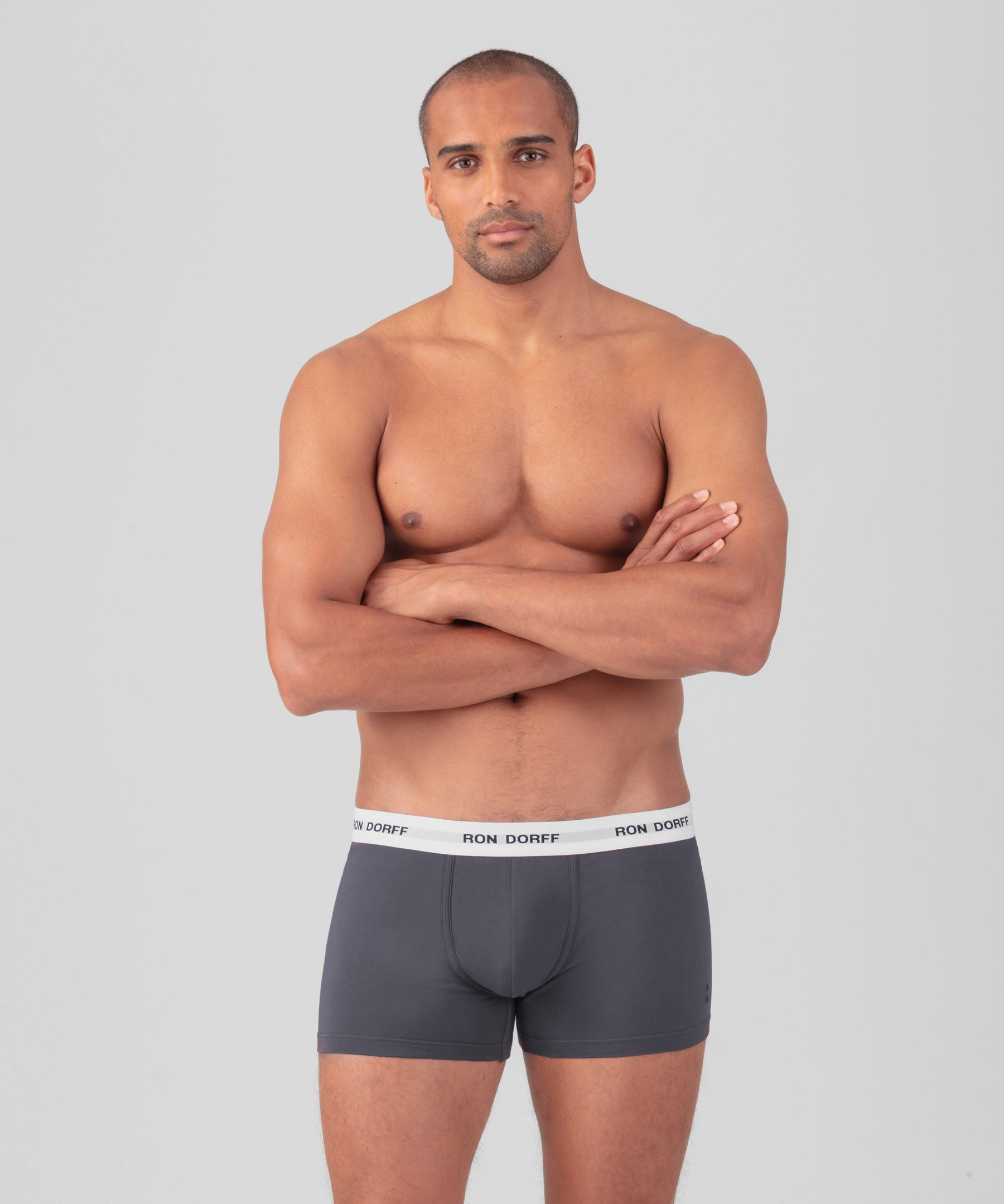 RON DORFF Boxer Briefs: Lava Grey