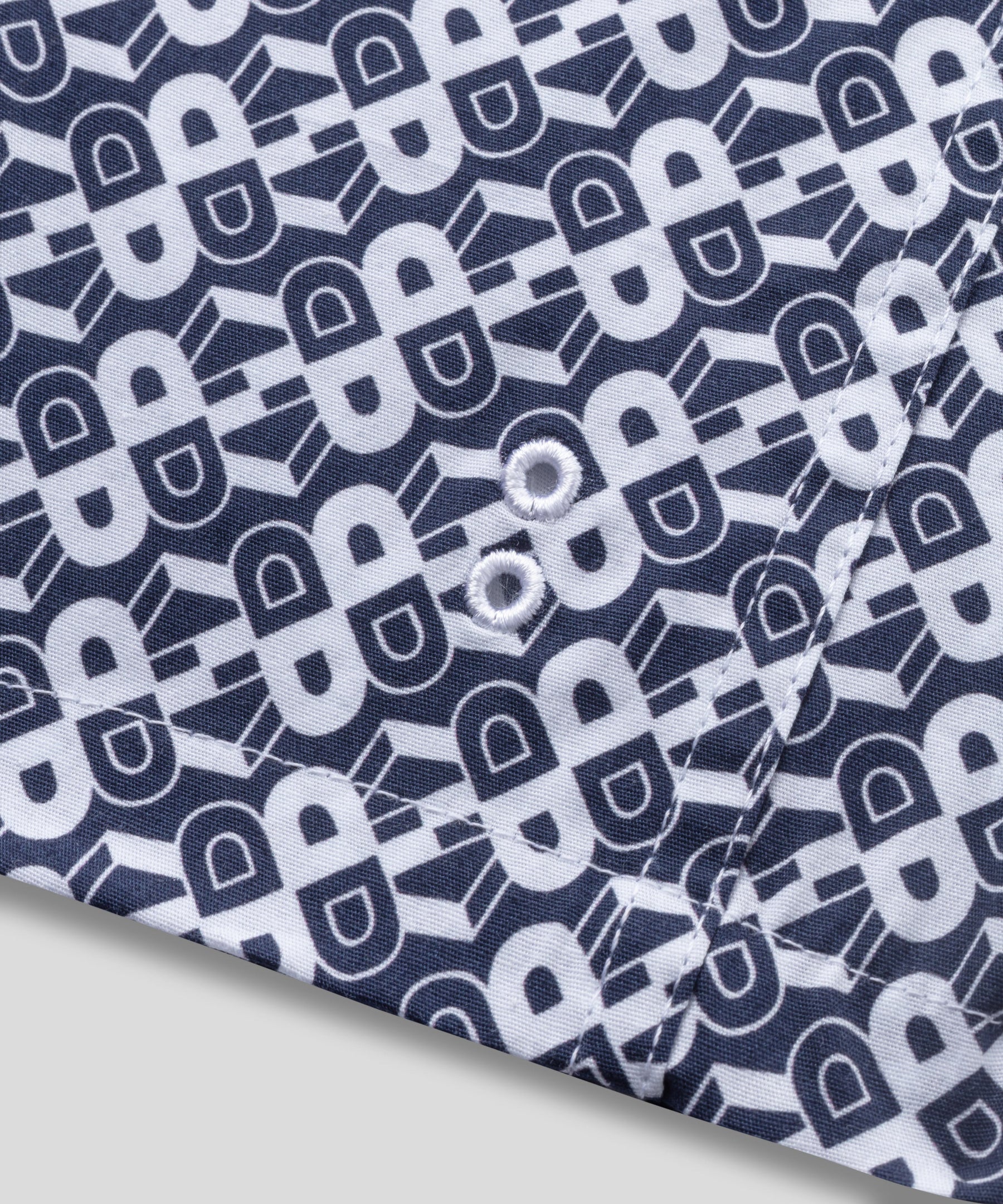 Boxer Shorts w. RD Pattern: Navy