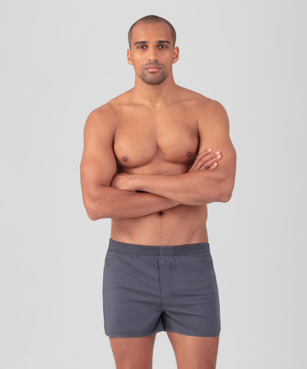 Marathon Boxer Shorts: Lava Grey