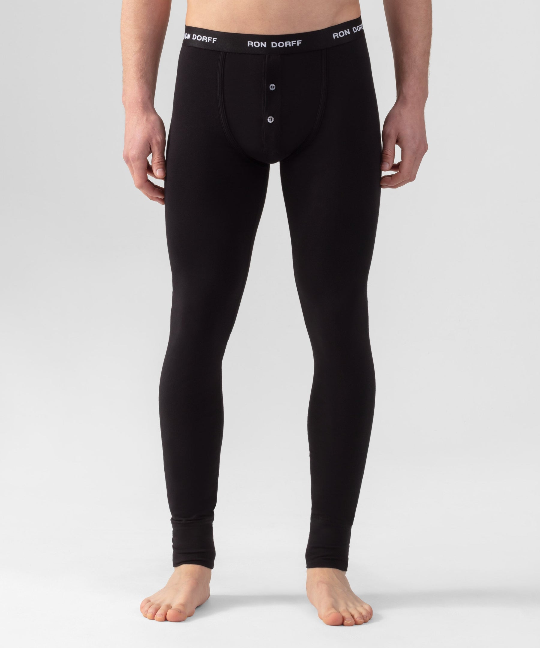 RON DORFF Long Johns: Black