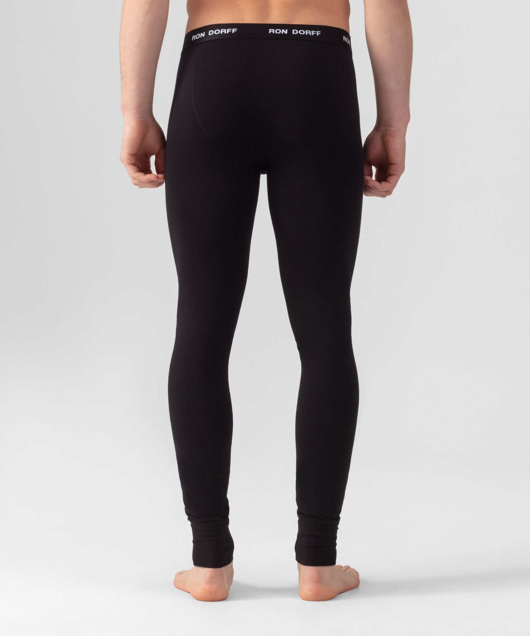 RON DORFF Long Johns: Black