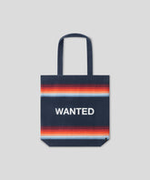 Tote Bag "WANTED": Navy
