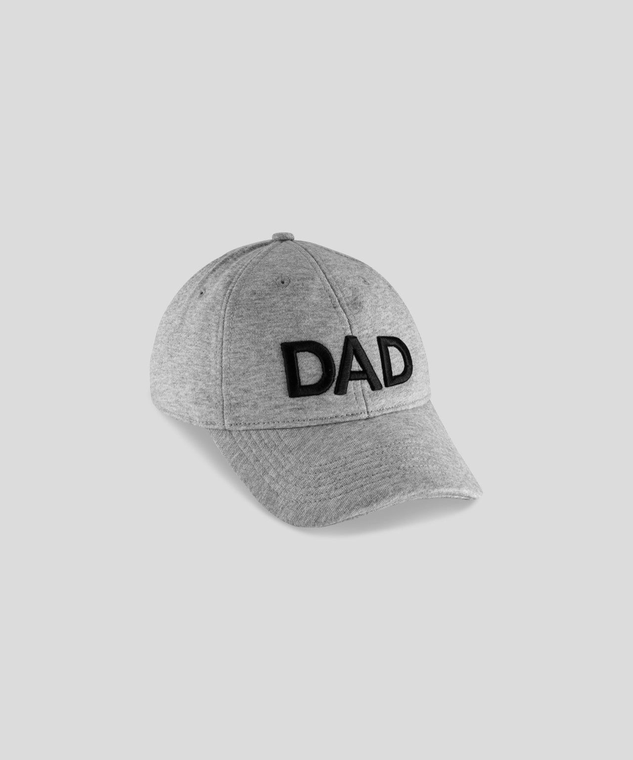 Cotton Coach Cap "DAD": Grey Melange