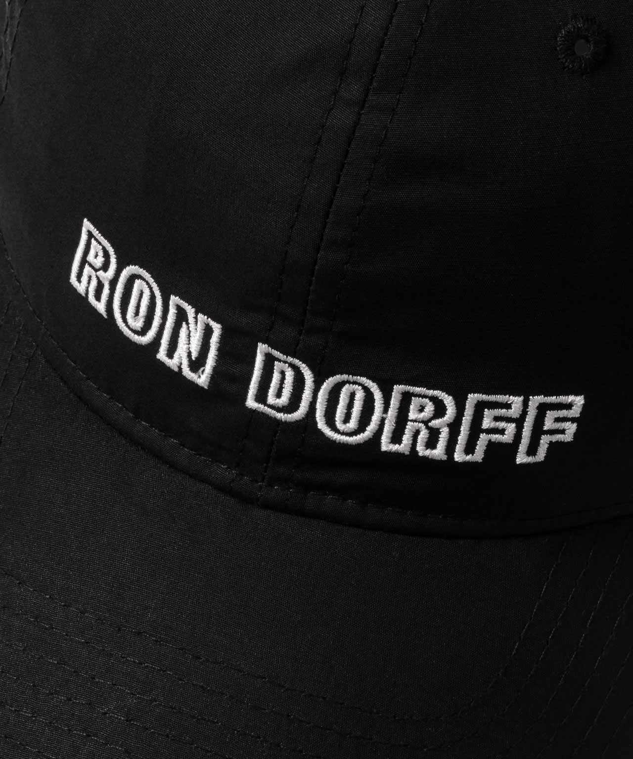 Light Cotton Coach Cap "RON DORFF": Black