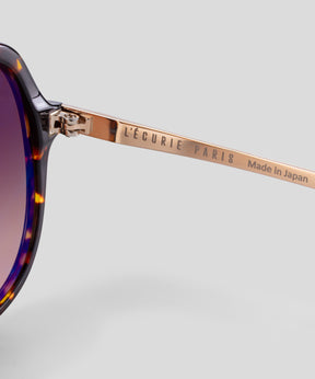 RON DORFF x L'Écurie Paris | Le Mirage Sunglasses : Mogador Tortoise