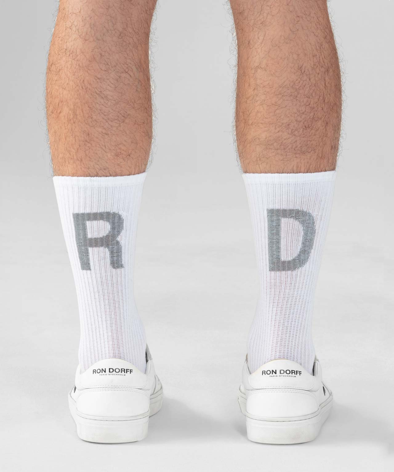 RD Sports Socks Reflective: White