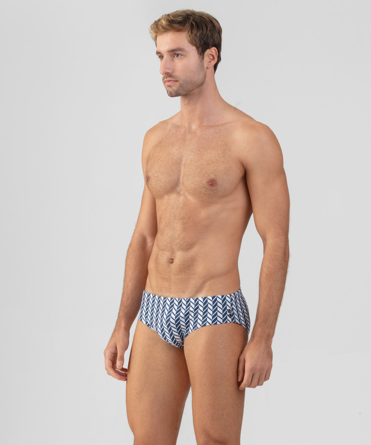 Swim Briefs w. Nordic Pattern: Deep Dive