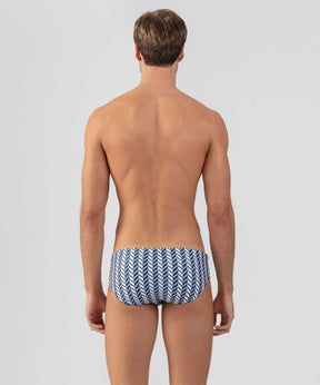 Swim Briefs w. Nordic Pattern: Deep Dive