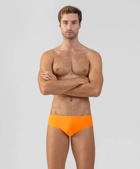 Swim Briefs: Sunset Orange