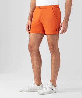 RD Tennis Shorts: Sunset Orange