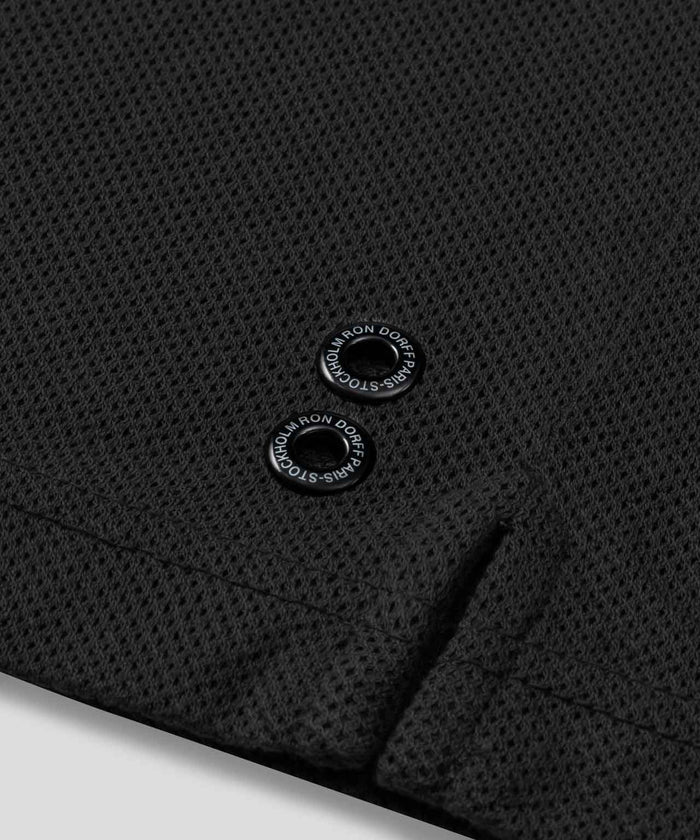 Mesh RD Polo: Black