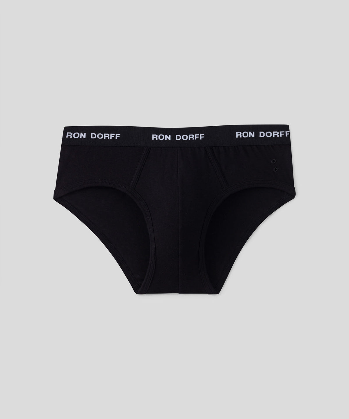 RON DORFF Y-Front Briefs "Black Edition": Black