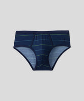 Y-Front Briefs w. Fisherman Stripes: Deep Ocean