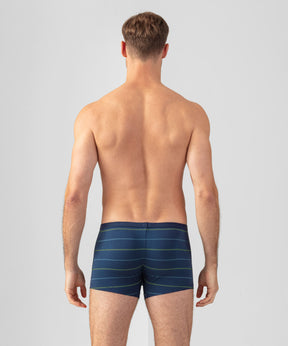 Boxer Briefs w. Fisherman Stripes: Deep Ocean