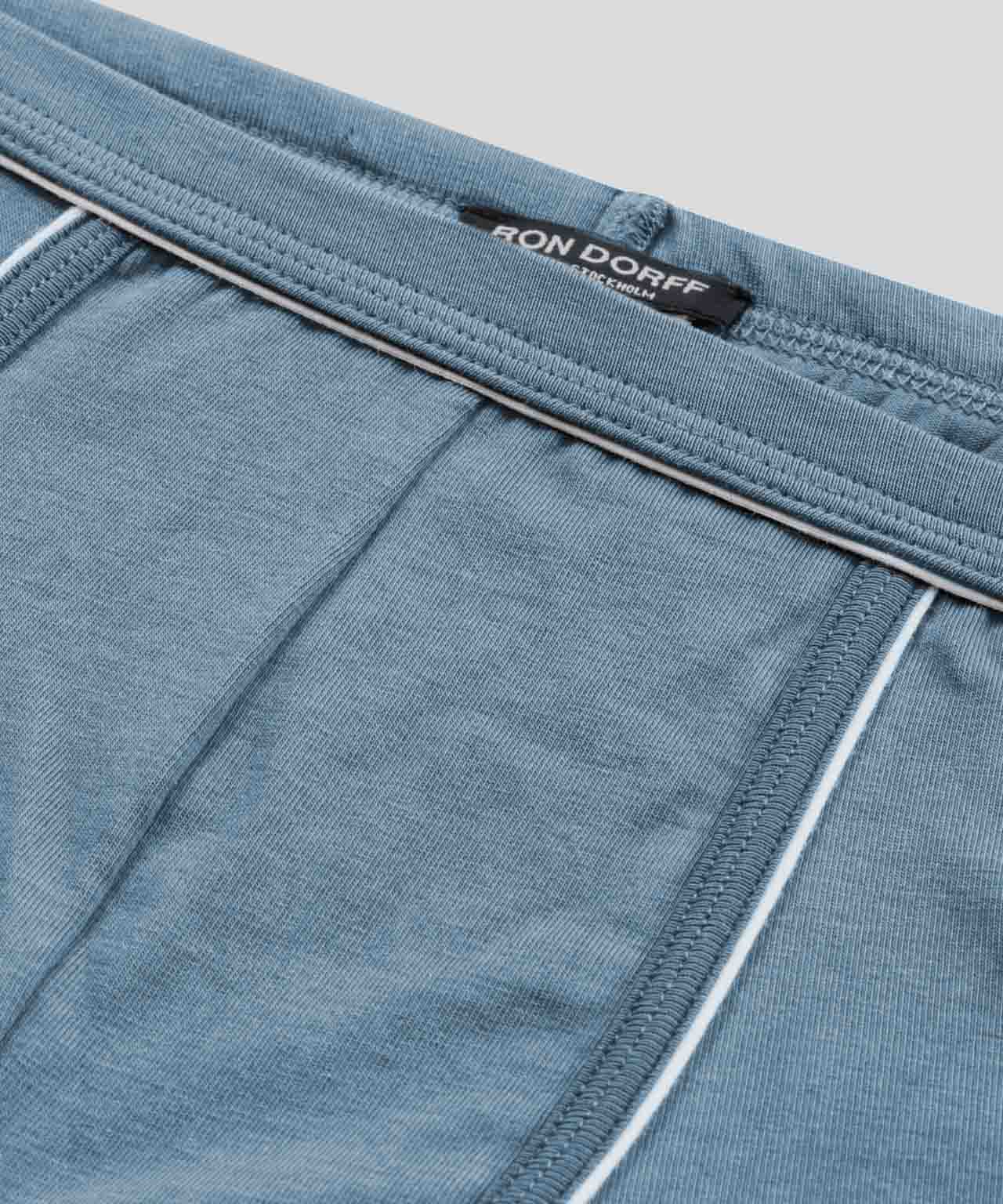 Boxer Briefs w. Piping: Atlantic Blue