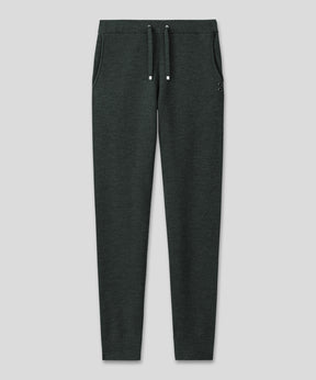 Ribbed Wool Pants: Dark Khaki