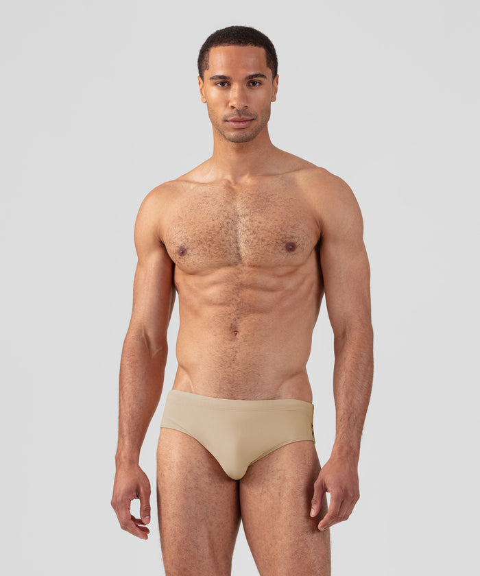 Swim Briefs: Nude