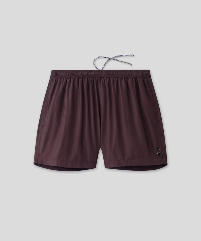 Swim Shorts: Espresso Nude