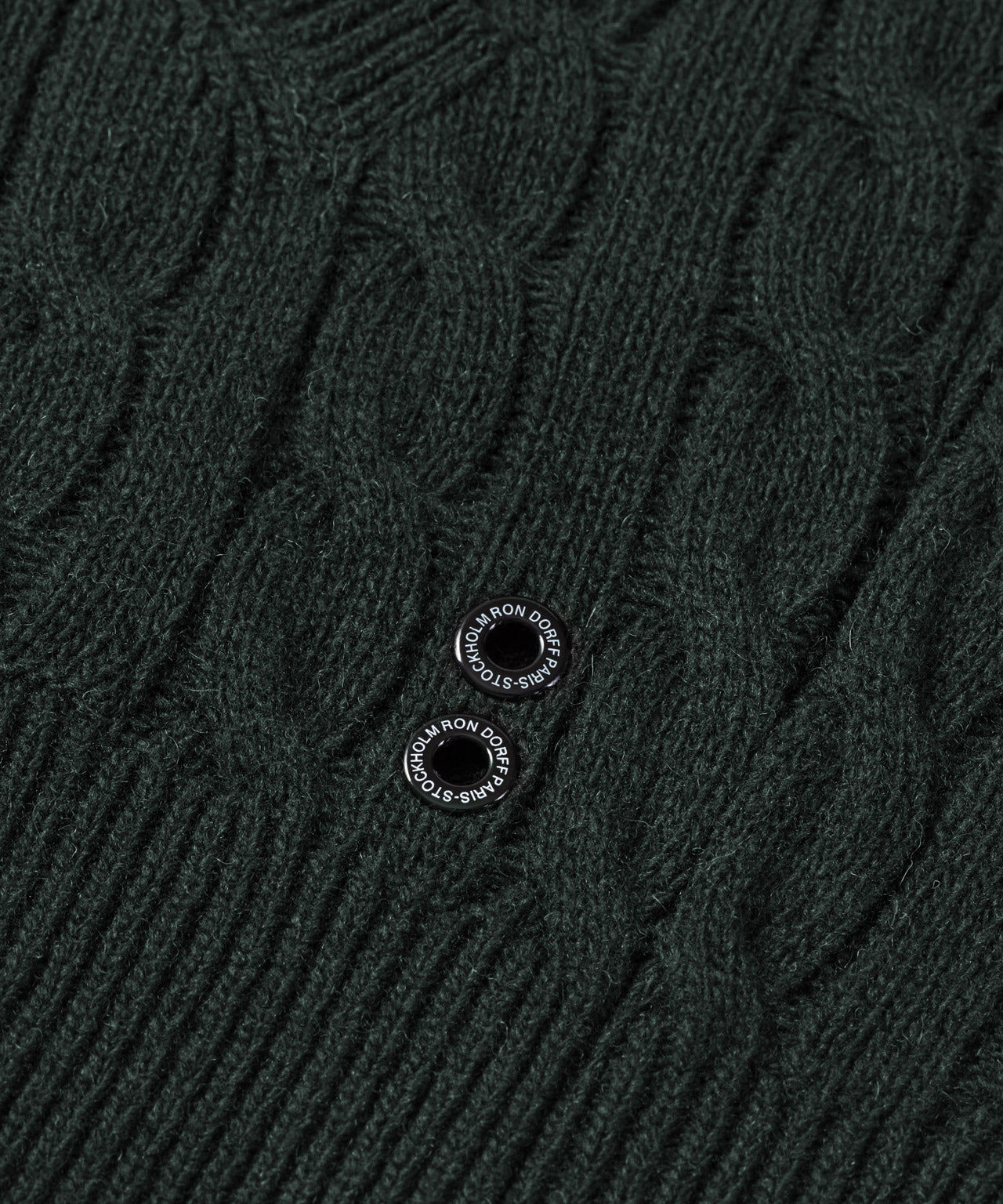 Wool Cashmere Telemark Hoodie Sweater: Dark Khaki