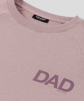 Organic Cotton Sweatshirt "DAD": Woodrose