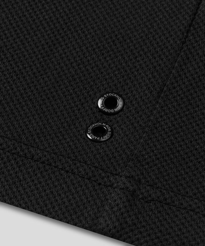 Mesh Sleeveless T-Shirt: Black