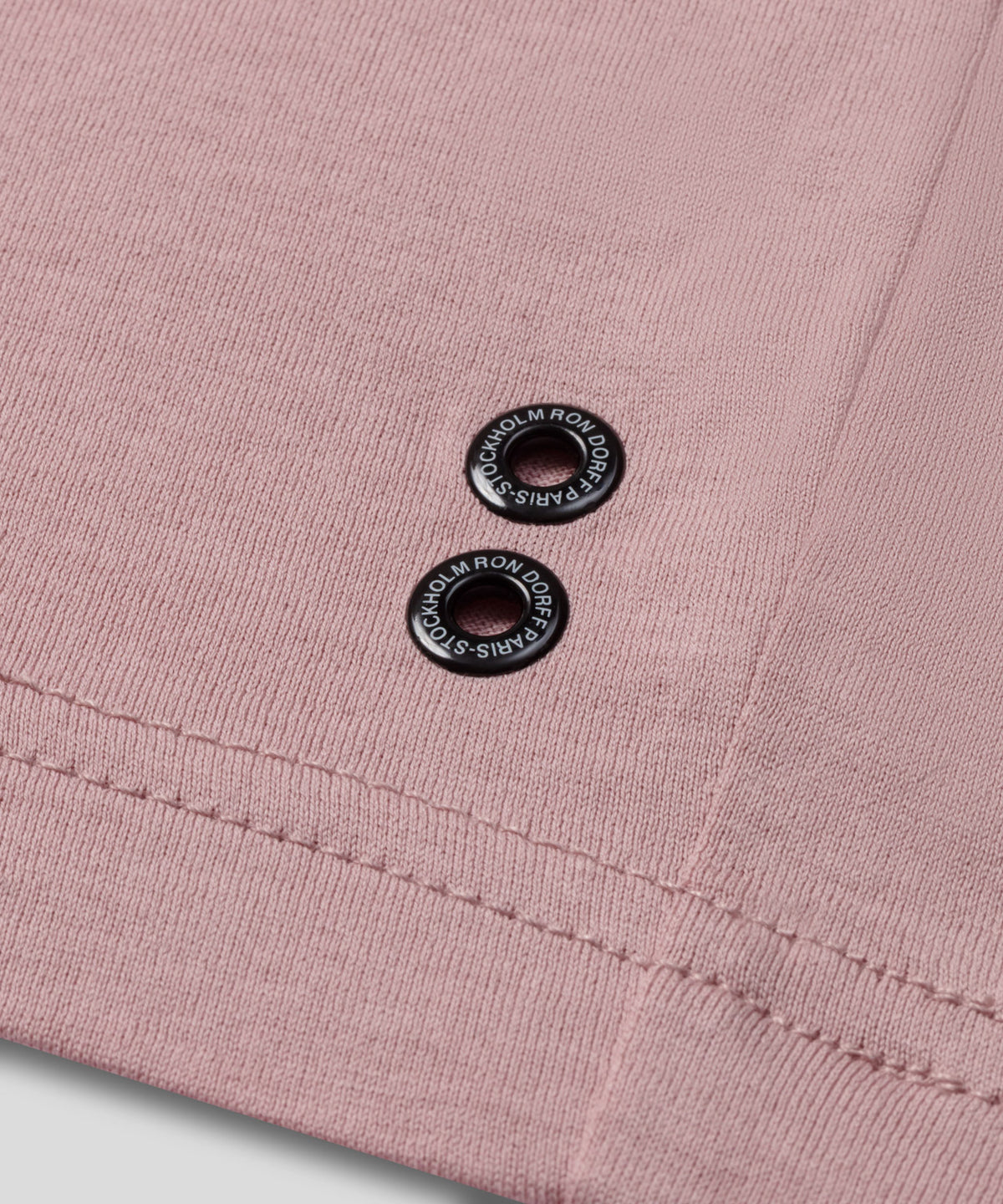 Crew Neck T-Shirt Eyelet Edition: Woodrose