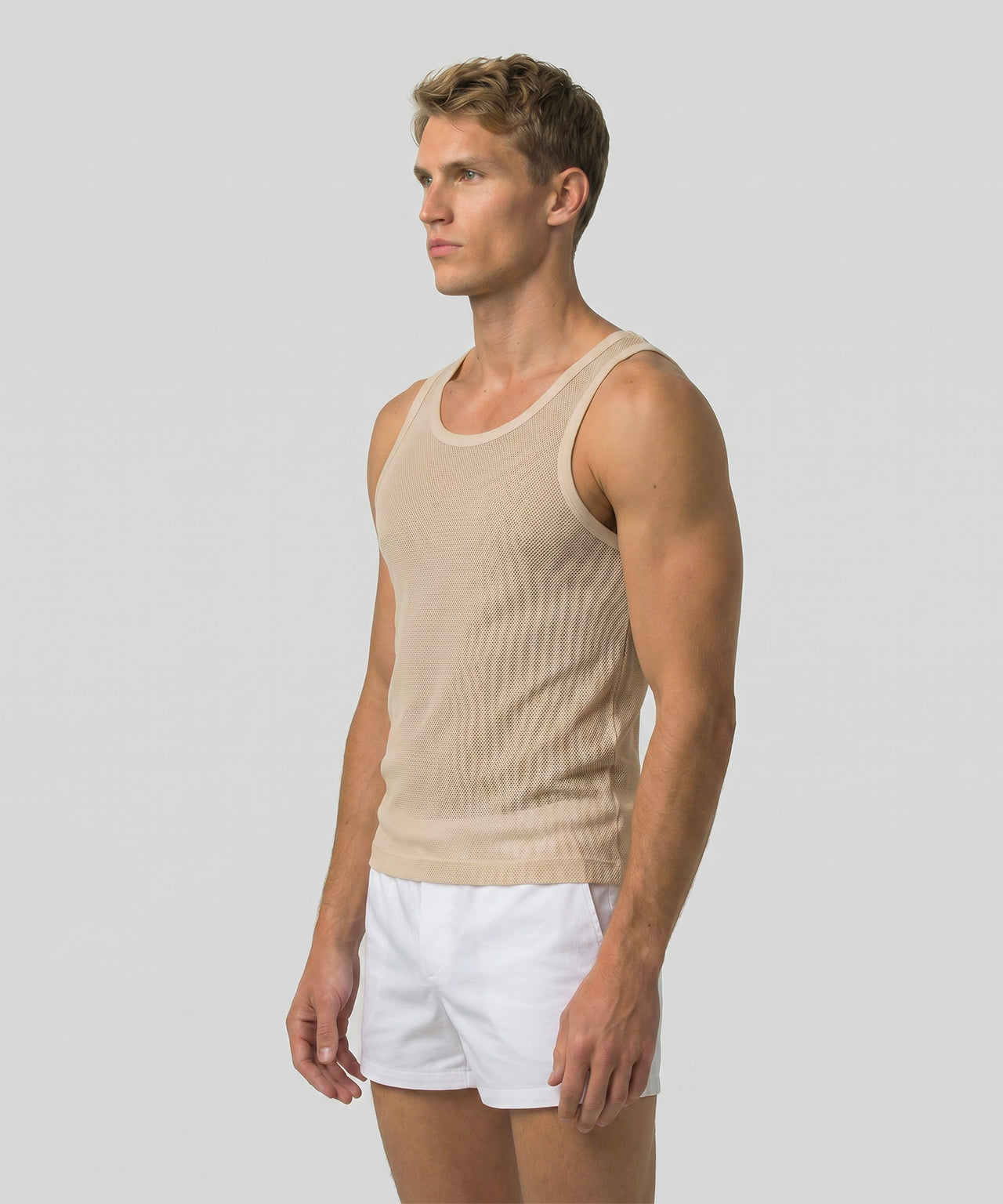 White Tank Top Men - Premium & Stylish Essentials | Ron Dorff