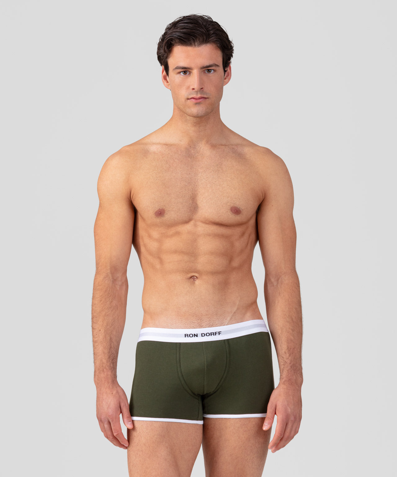 Marathon Boxer Briefs: Military Green