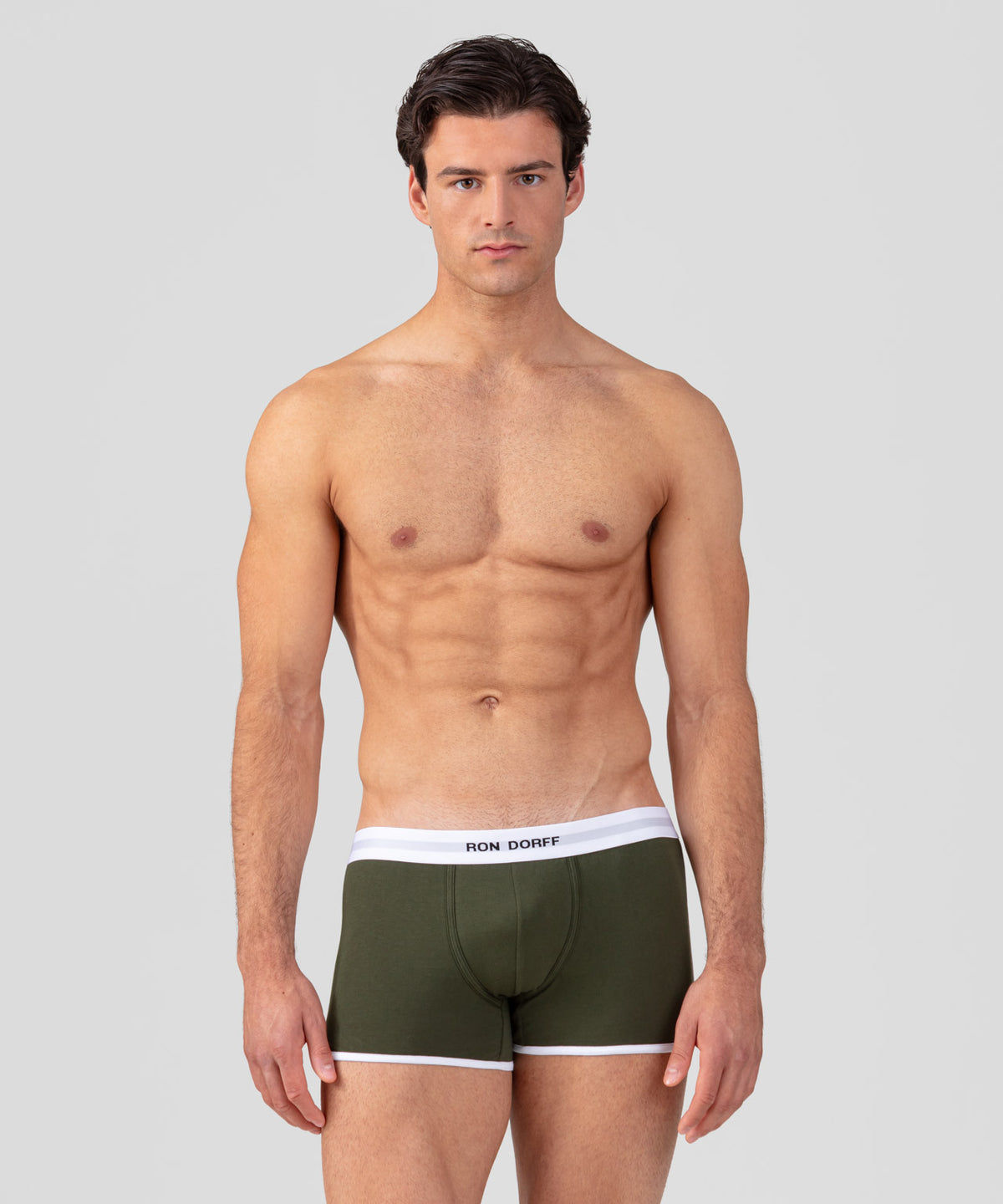Marathon Boxer Briefs: Military Green