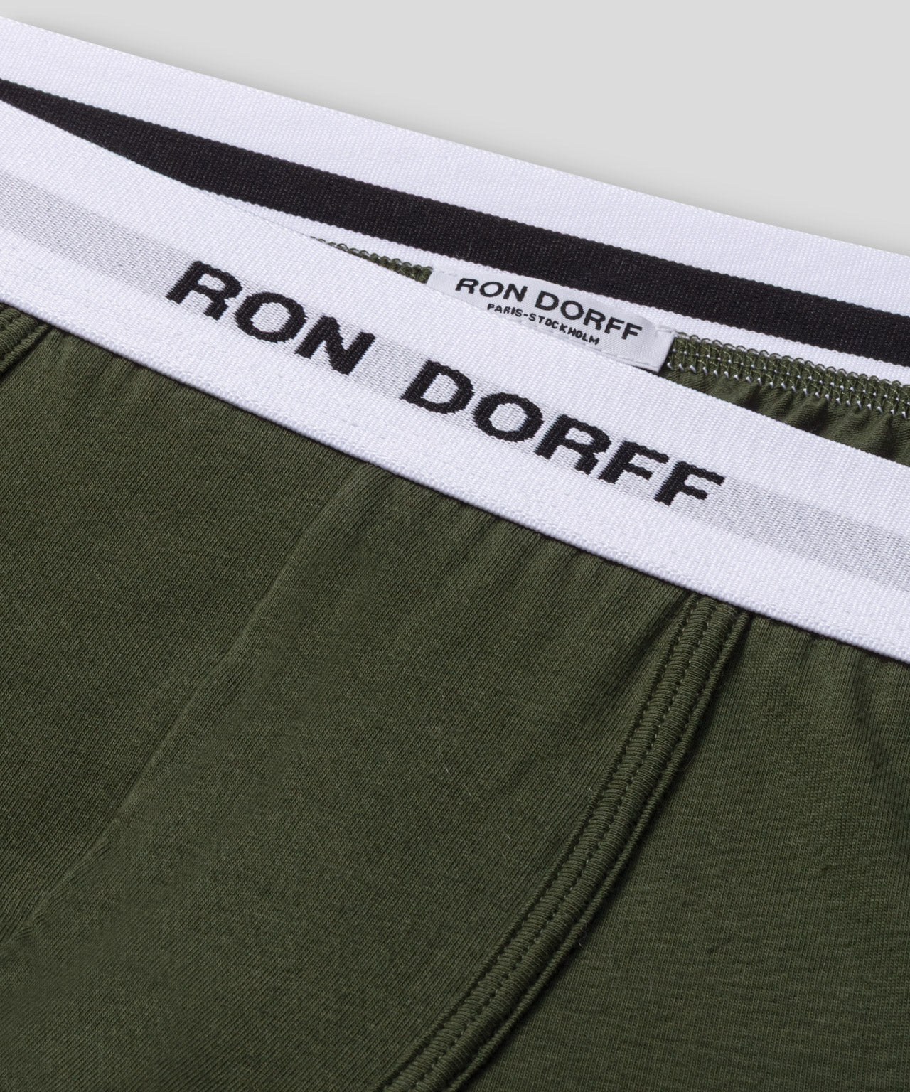 Marathon Boxer Briefs: Military Green