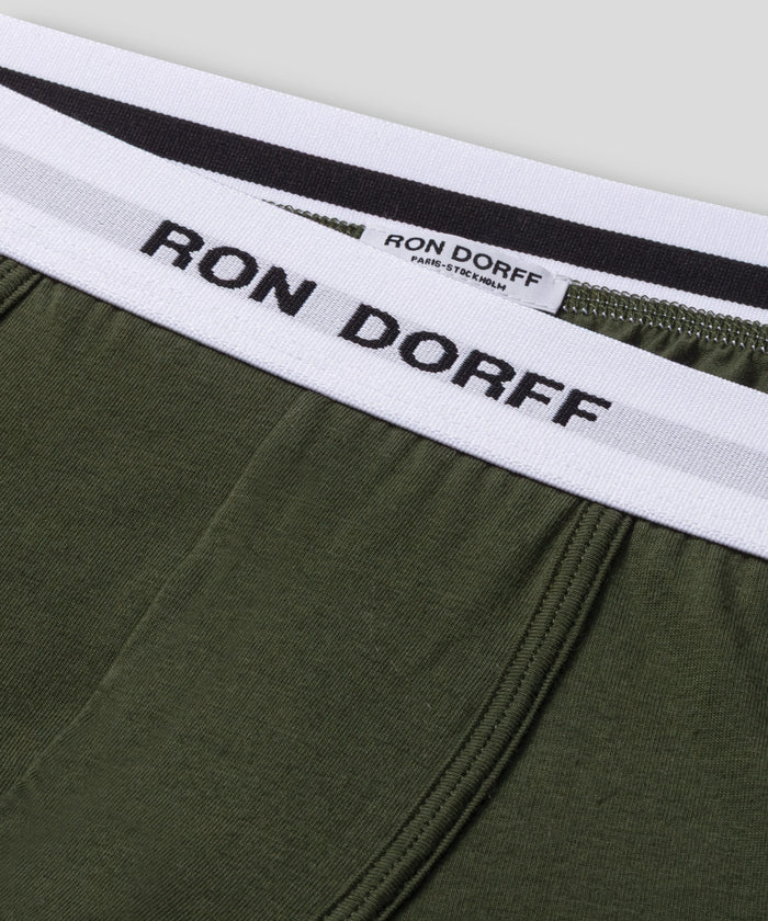 Marathon Boxer Briefs: Military Green