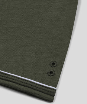 Boxer Briefs w. Piping: Military Green