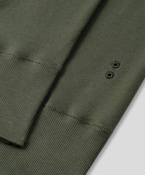 Army Ribbed Long Johns: Military Green
