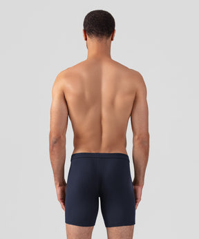 Army Ribbed Night Shorts: Navy