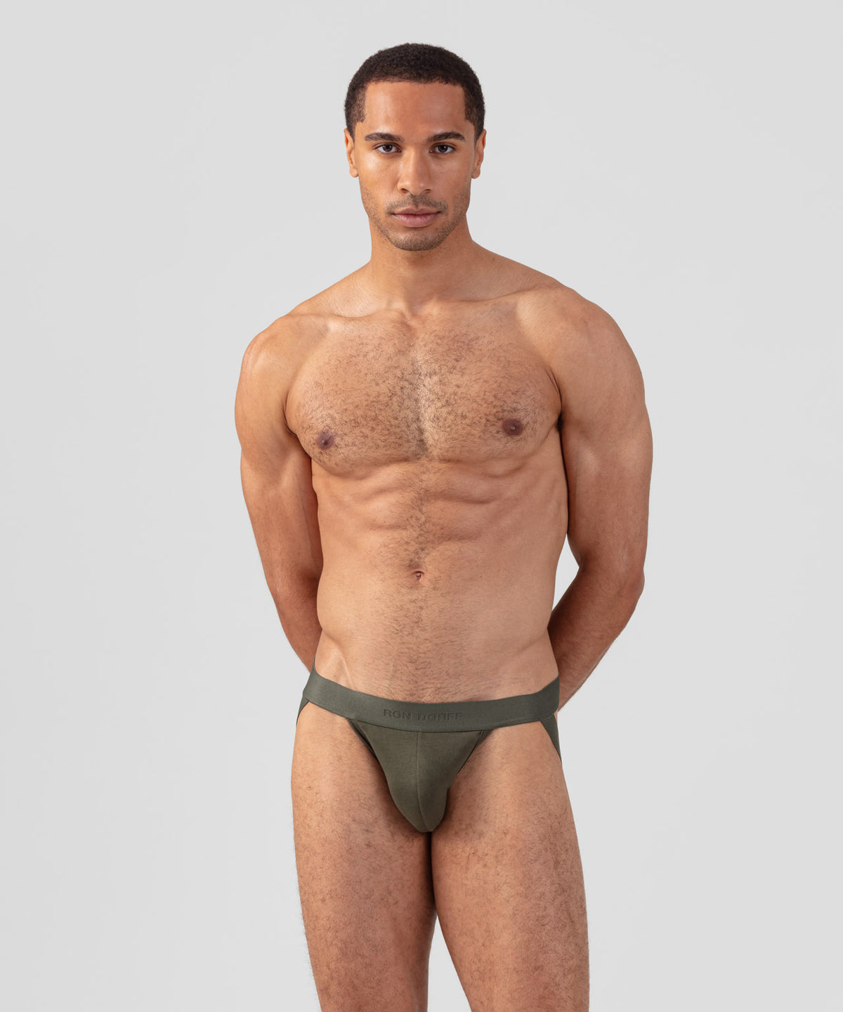 RON DORFF Jockstrap: Military Green