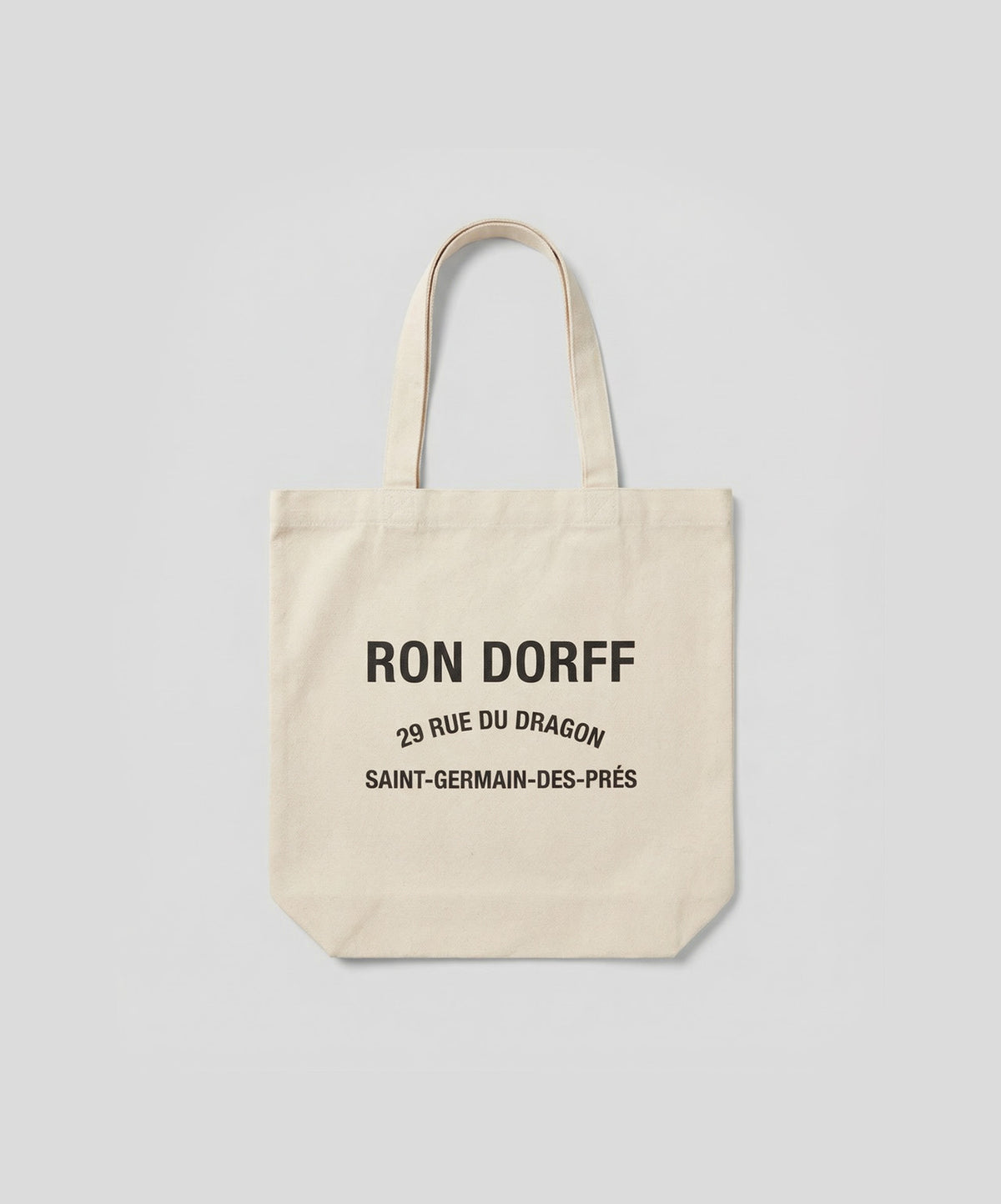 Tote Bag "DRAGON": Retro White