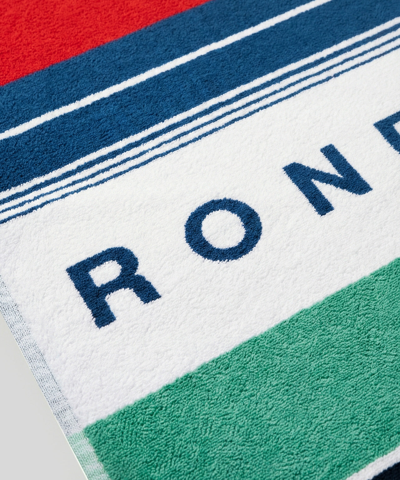 Beach Towel "RON DORFF": Shocking Red