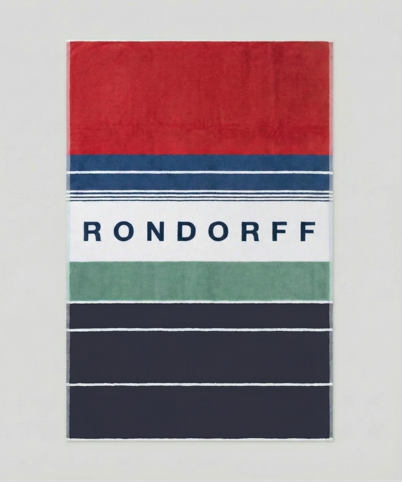 Beach Towel "RON DORFF": Shocking Red