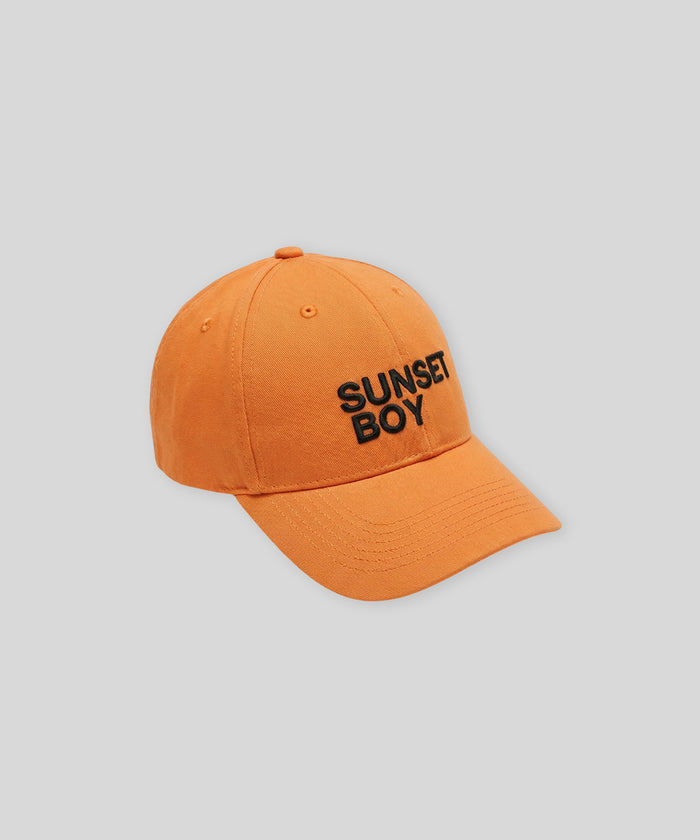 Coach Cap "SUNSET BOY": Sunset Orange