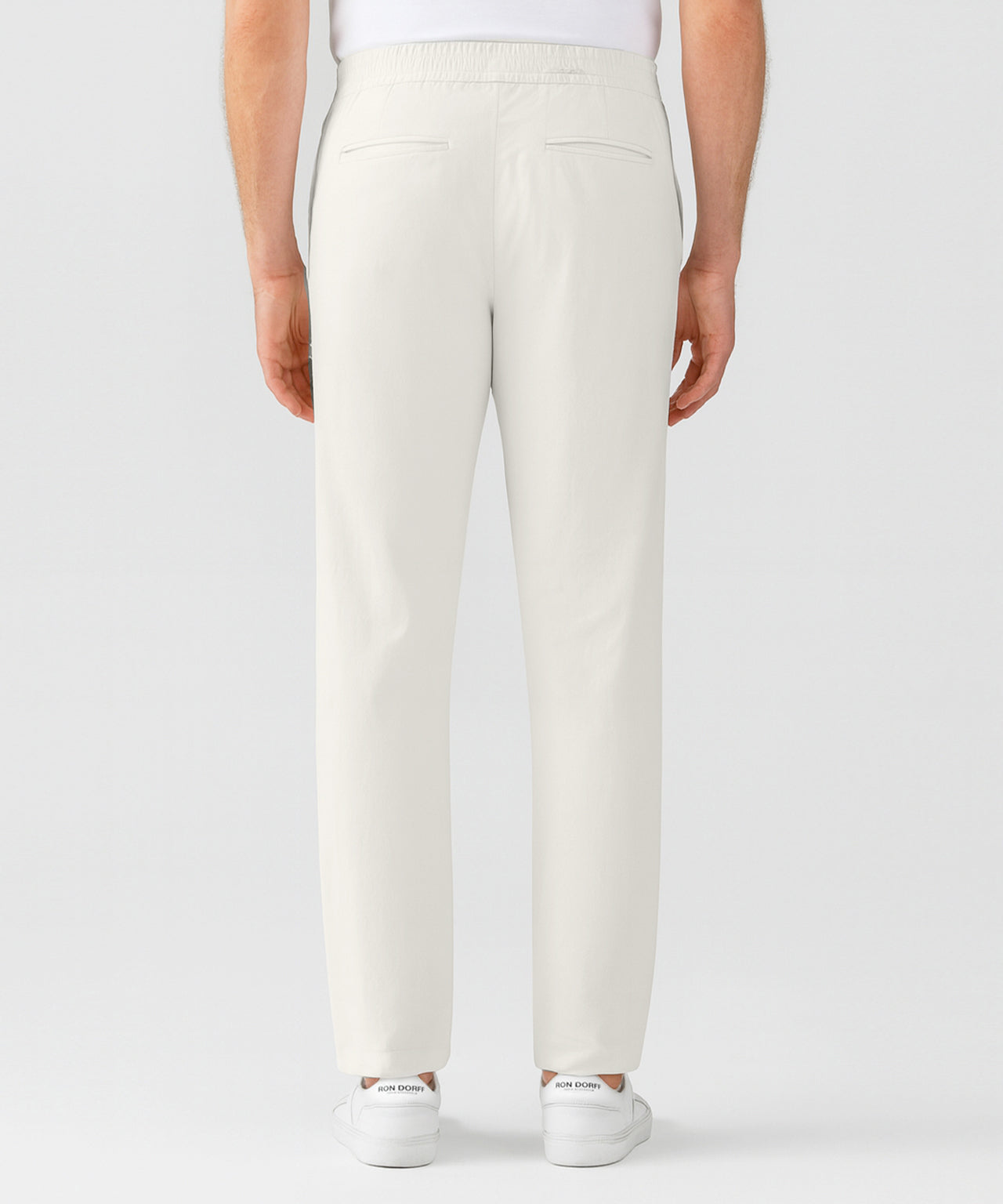 Cotton Linen Pants: Off White