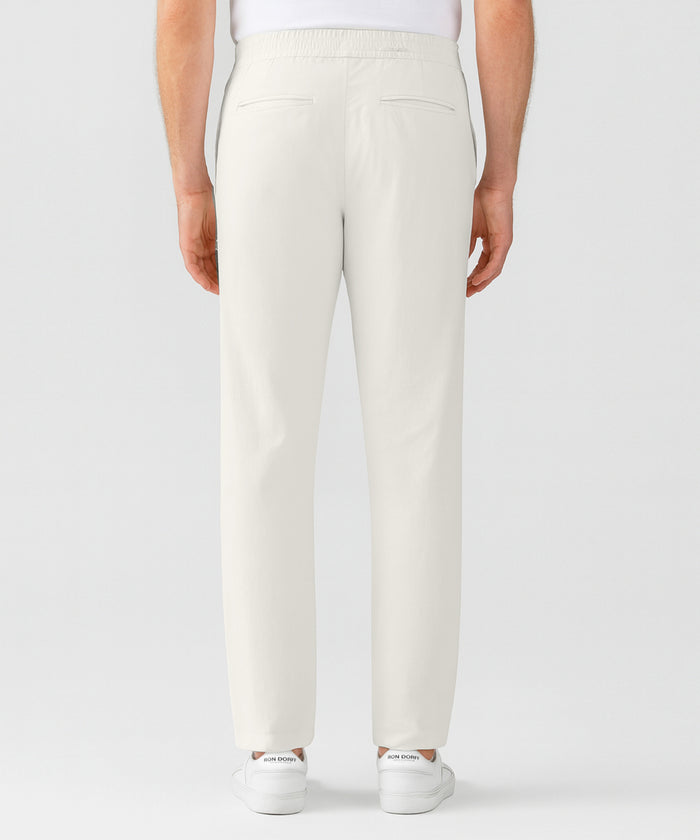 Cotton Linen Pants: Off White